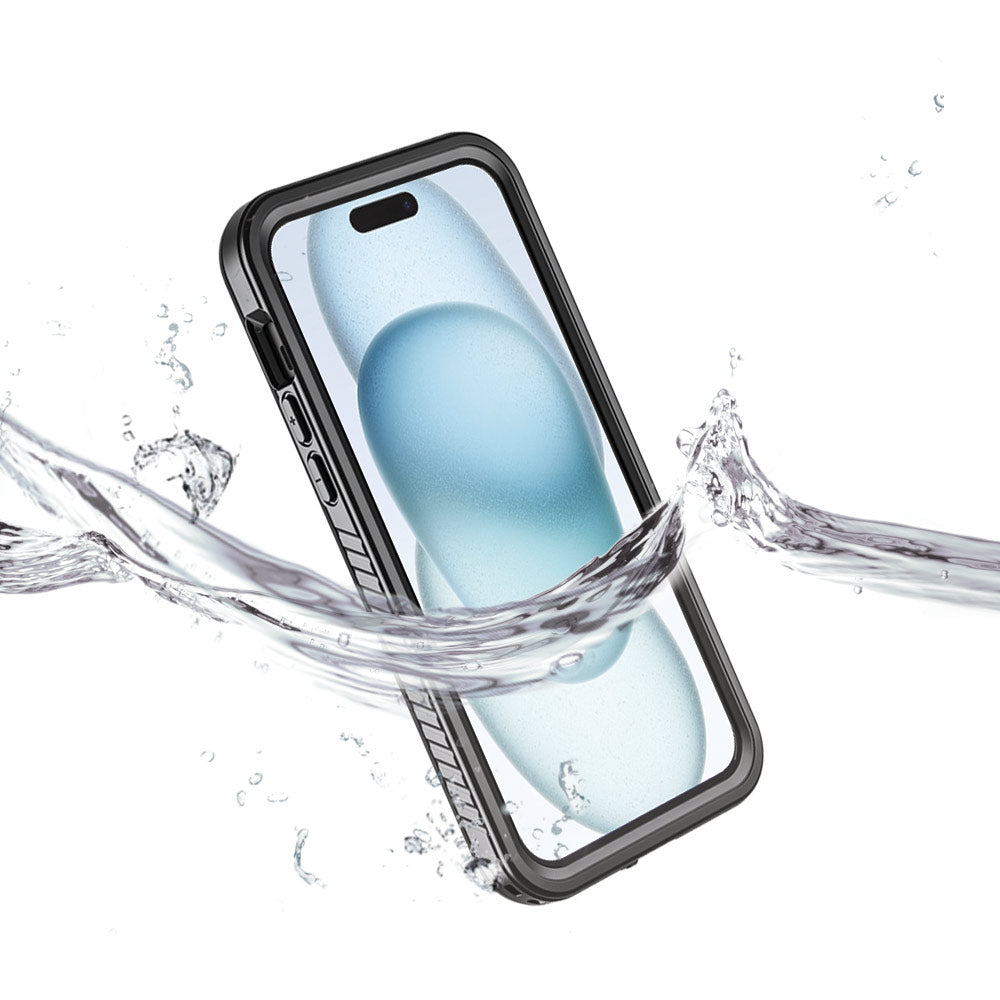 iPhone 15 AMN Waterproof Case MagSafe Black