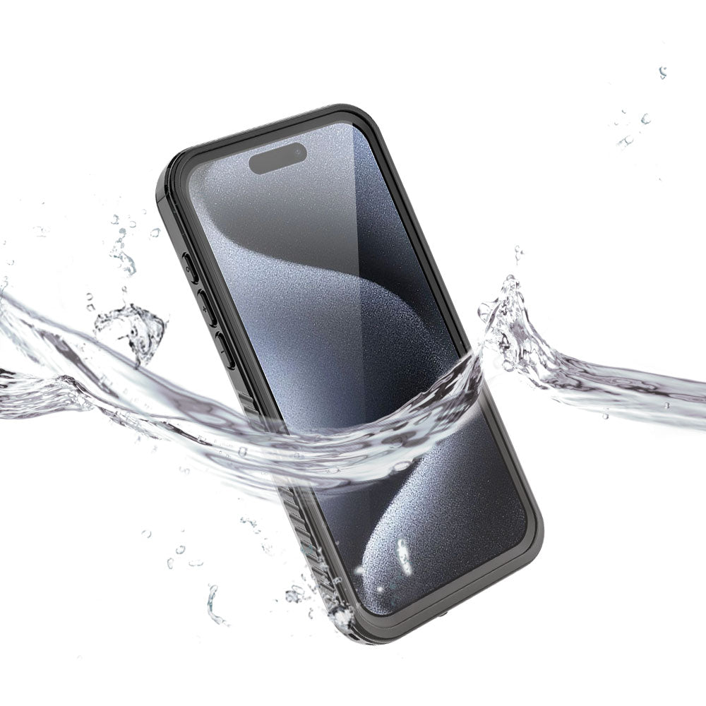 iPhone 15 Pro AMN Waterproof Case MagSafe Black