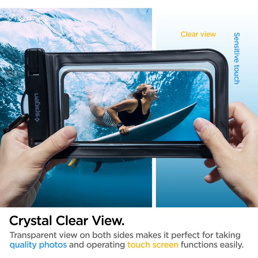 A601 Universal Waterproof Case Black