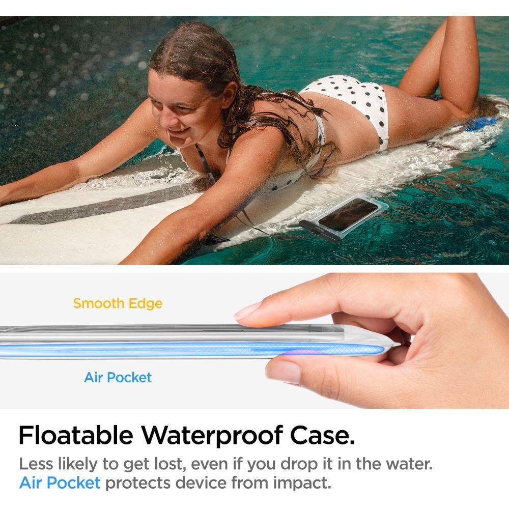 A610 Universal Waterproof Float Case Crystal Clear