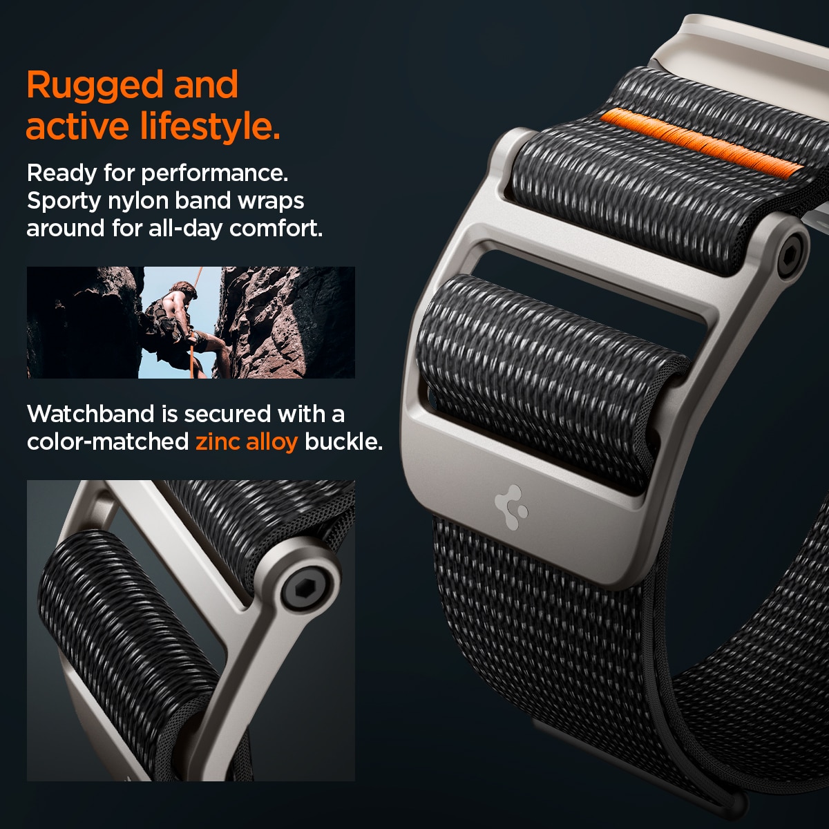 Apple Watch Ultra 2 49mm DuraPro Flex Ultra Black