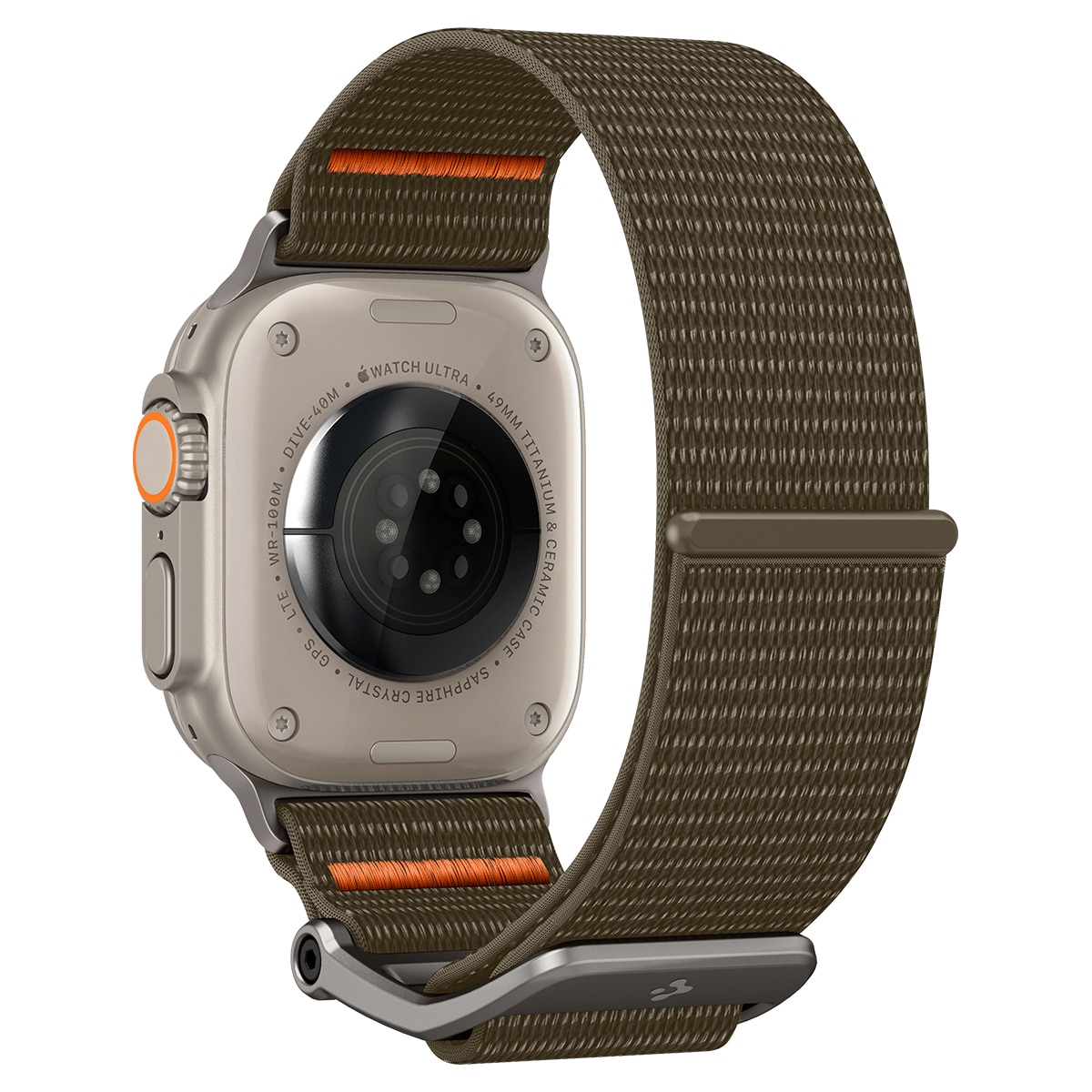 Apple Watch 45mm Series 9 DuraPro Flex Ultra Khaki