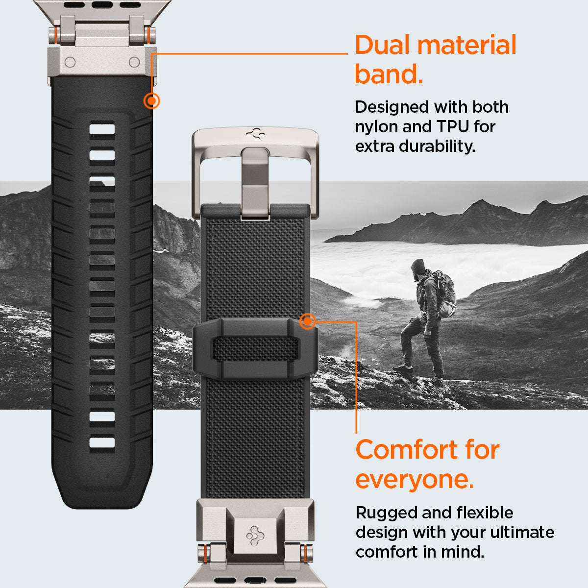 Apple Watch Ultra 2 49mm DuraPro Armor Black