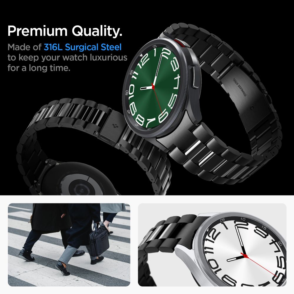 Galaxy Watch 6 Classic 47mm Modern Full-Fit Band Black