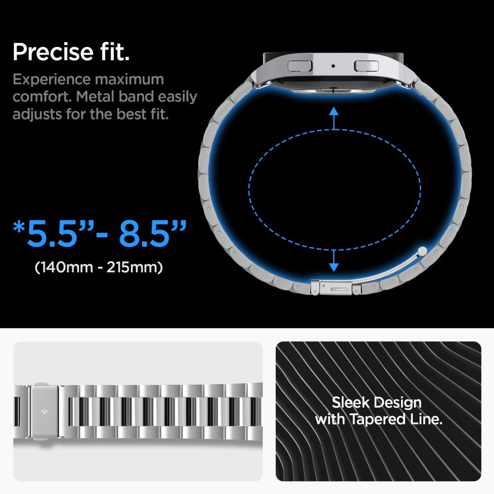 Samsung Galaxy Watch 6 44mm Modern Full-Fit Band Silver
