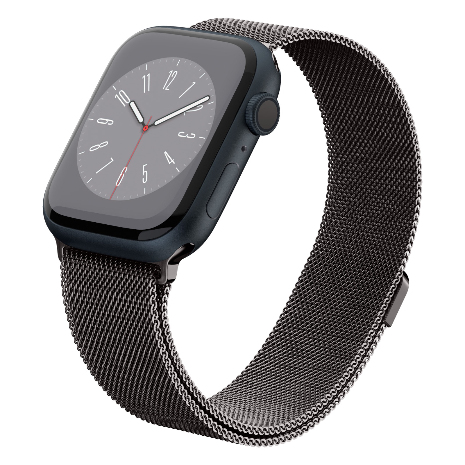 Apple Watch 45mm Series 9 Metal Fit Band Graphite