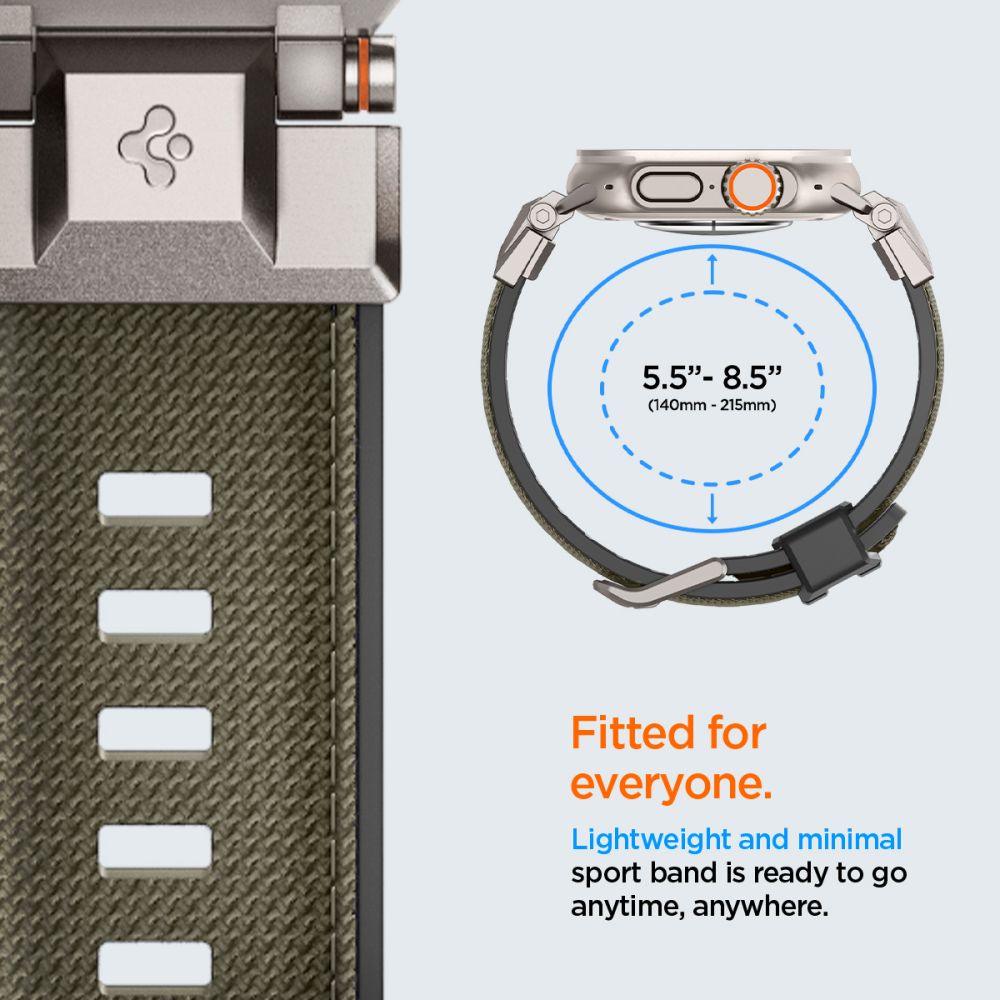 Apple Watch Series 8 45mm DuraPro Armor Military Green