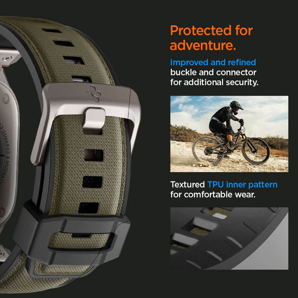 Apple Watch Series 8 45mm DuraPro Armor Military Green
