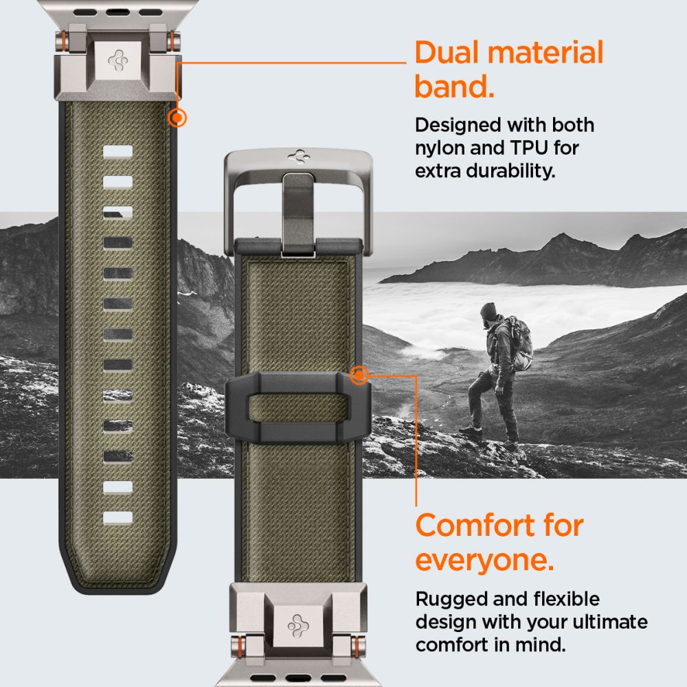 Apple Watch Series 8 45mm DuraPro Armor Military Green