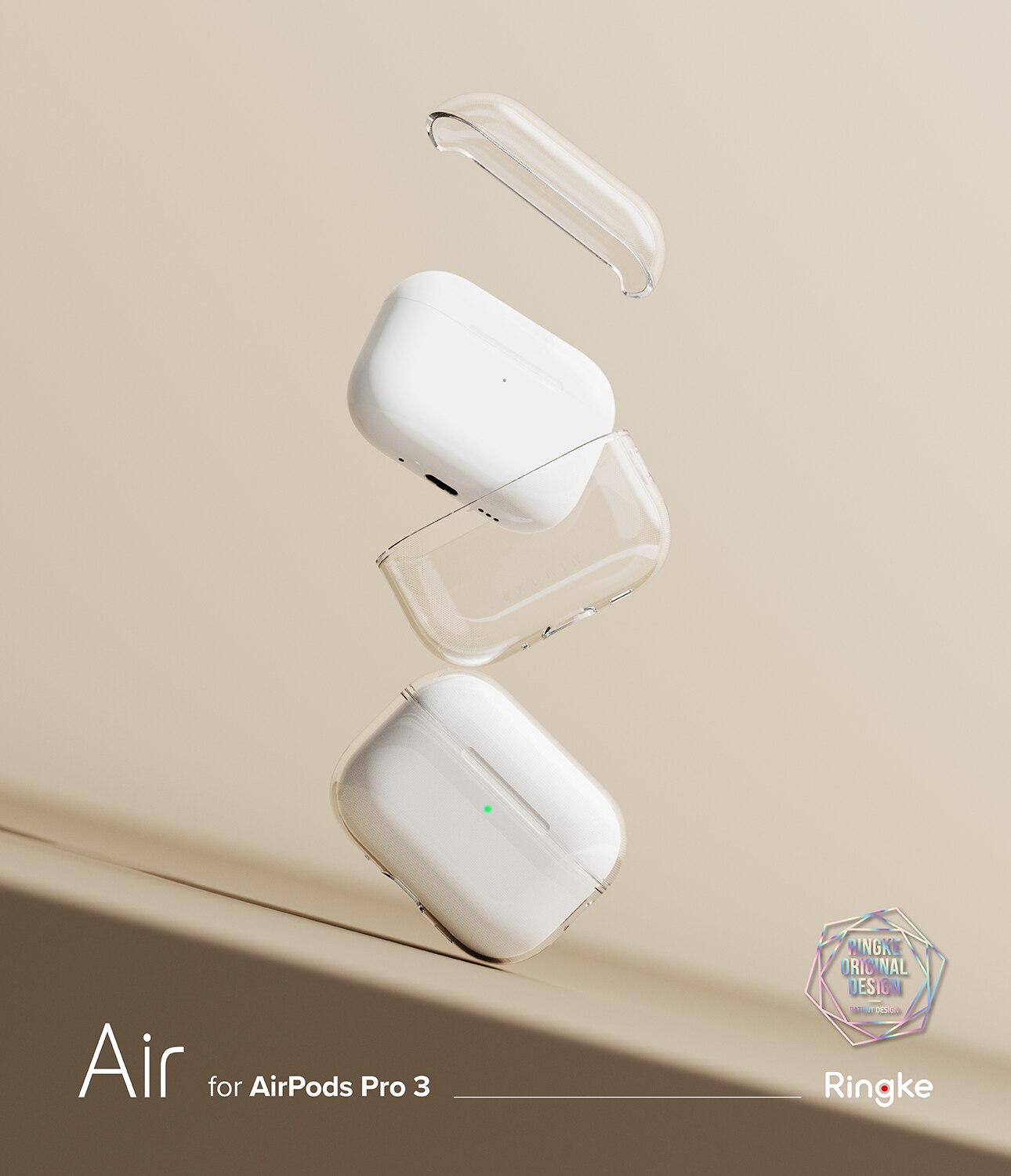 Apple AirPods Pro 3 Air Case Transparent