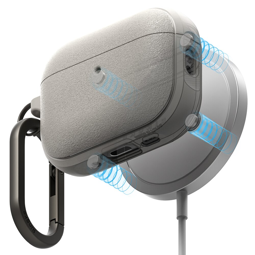 Apple AirPods Pro 3 Onyx Magnetic Case Warm Gray