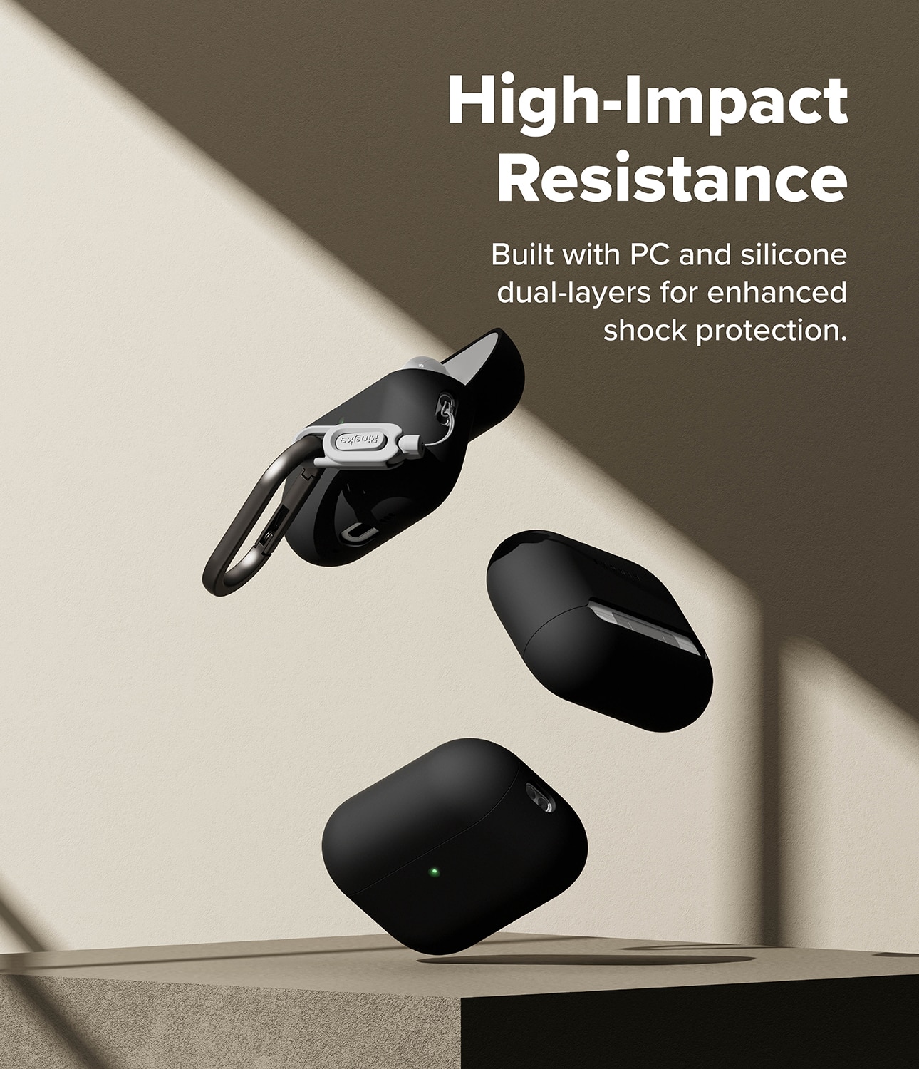 Apple AirPods Pro 3 Silicone Case Black