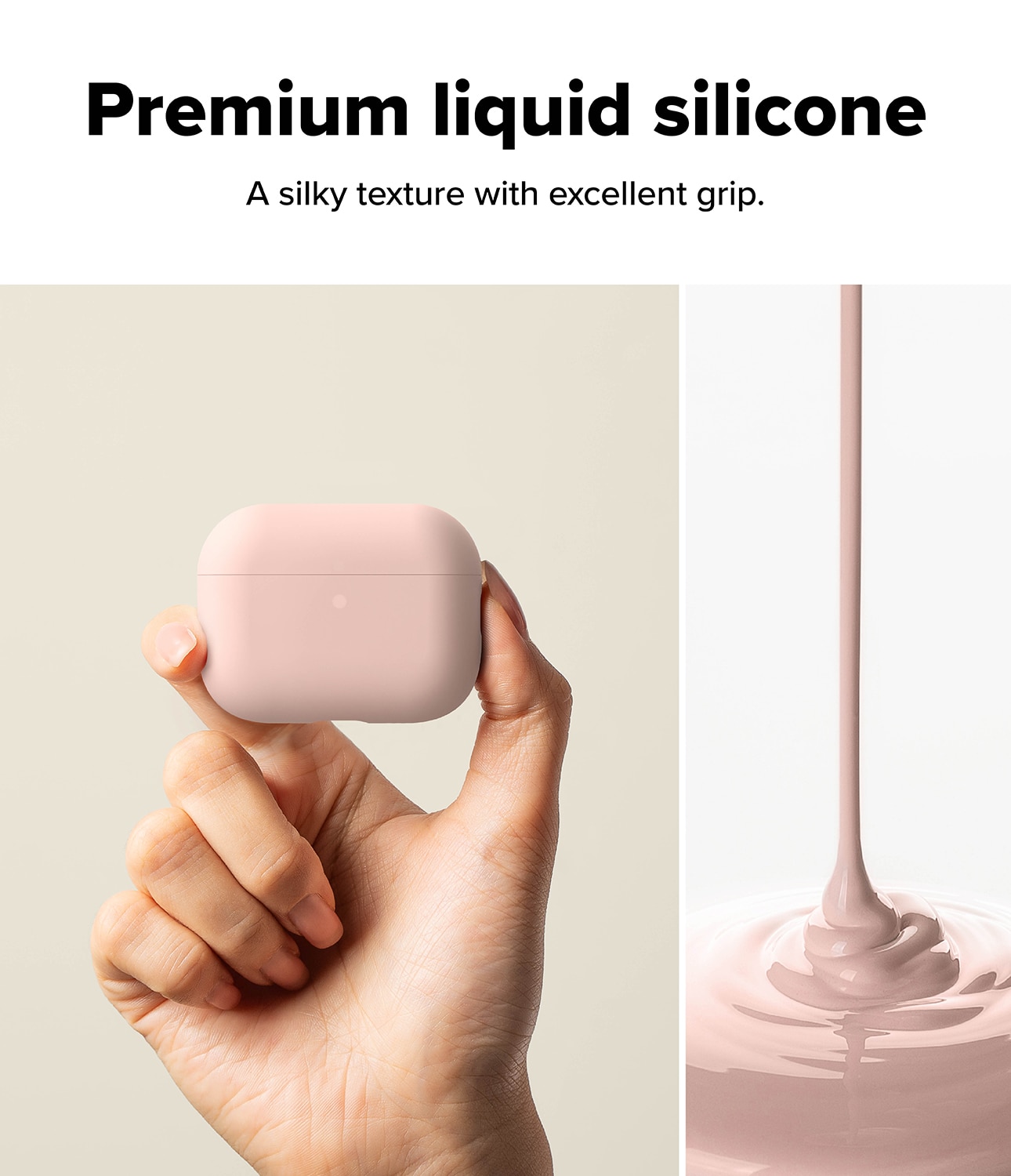Apple AirPods Pro 3 Silicone Case Pink
