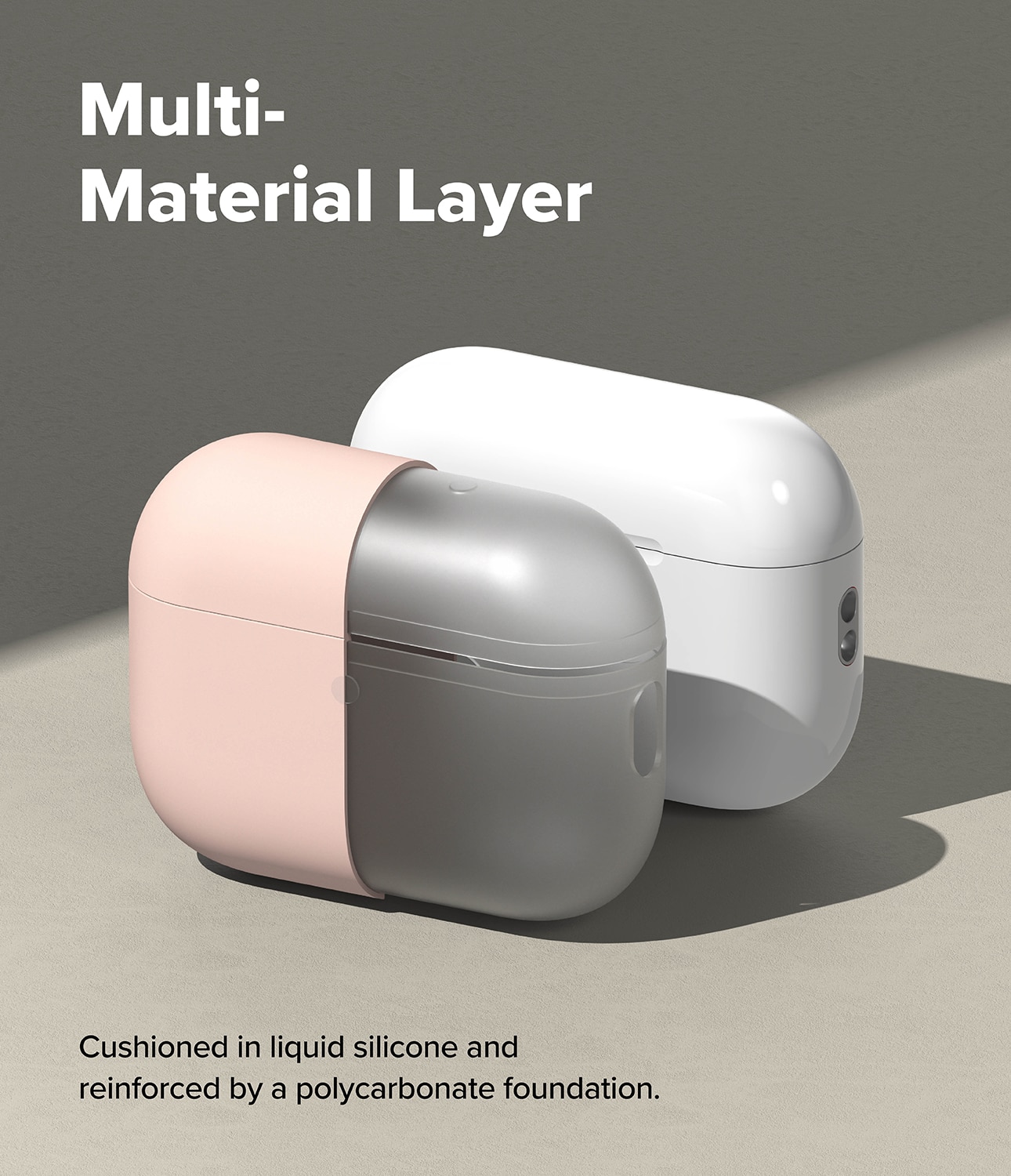 Apple AirPods Pro 3 Silicone Case Pink