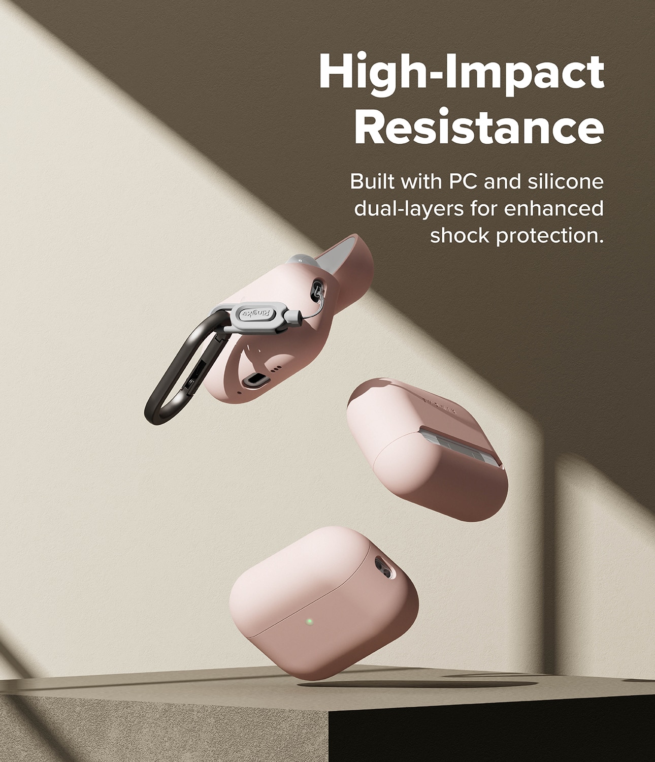 Apple AirPods Pro 3 Silicone Case Pink