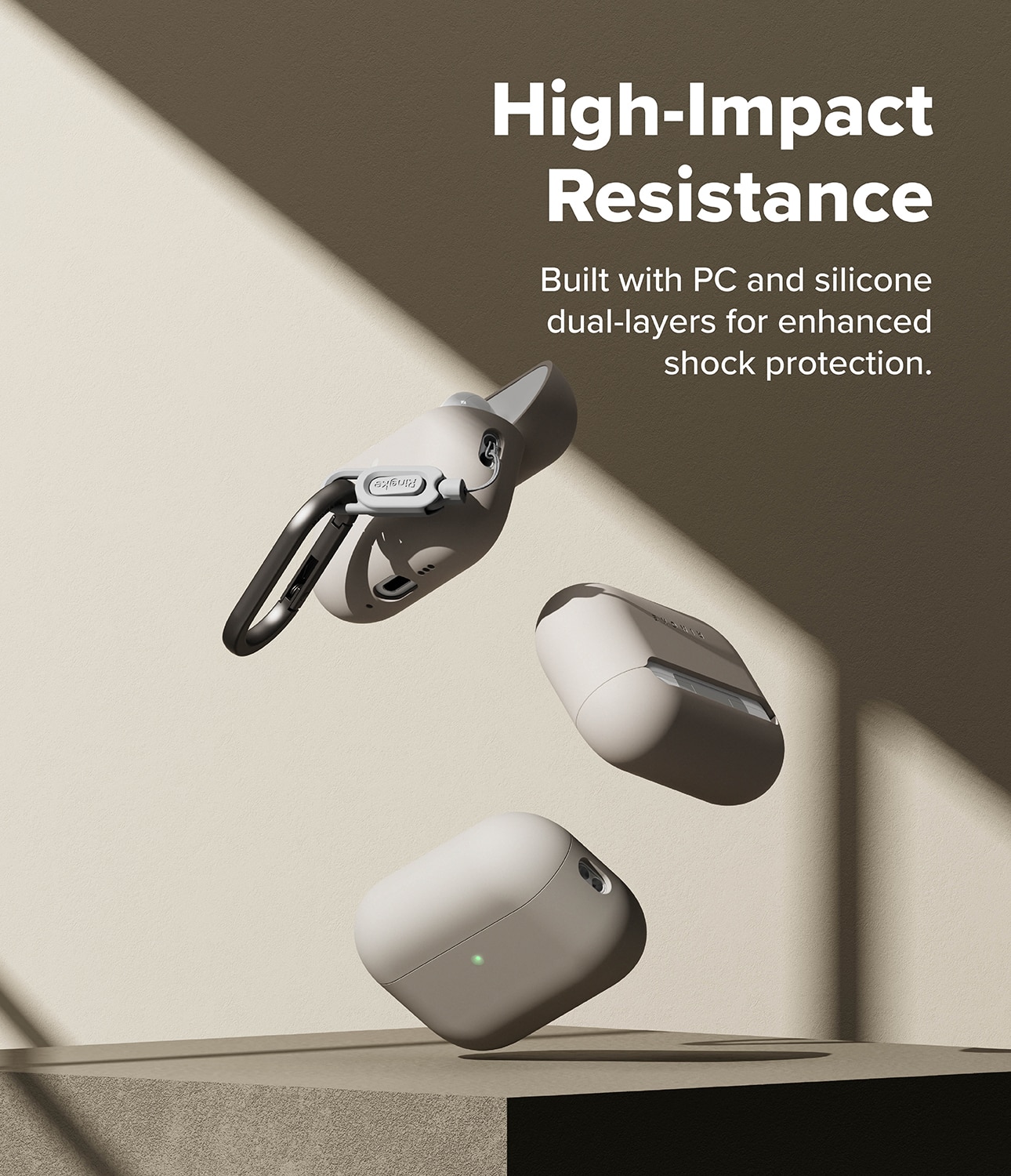 Apple AirPods Pro 3 Silicone Case Stone