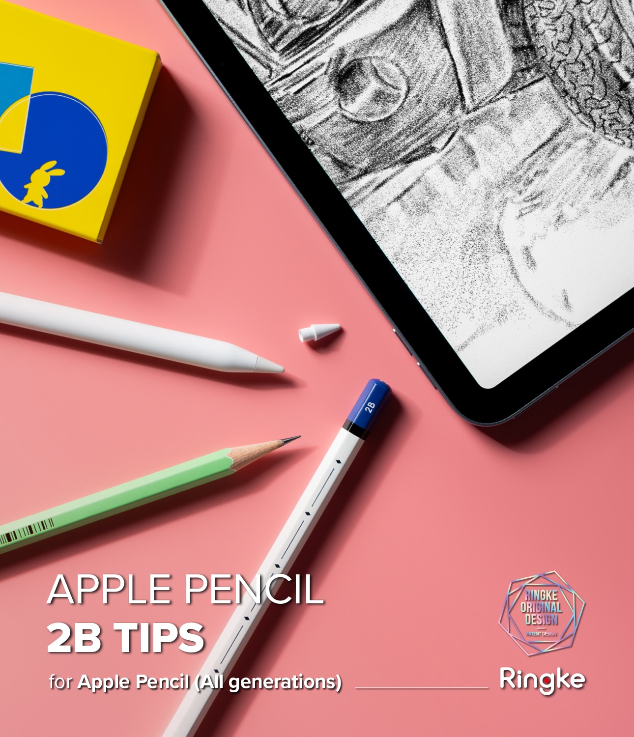 Apple Pencil 2B Tip (3-pack) White