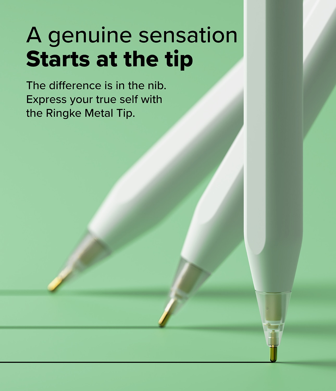 Apple Pencil Metal Tip (3-pack) White