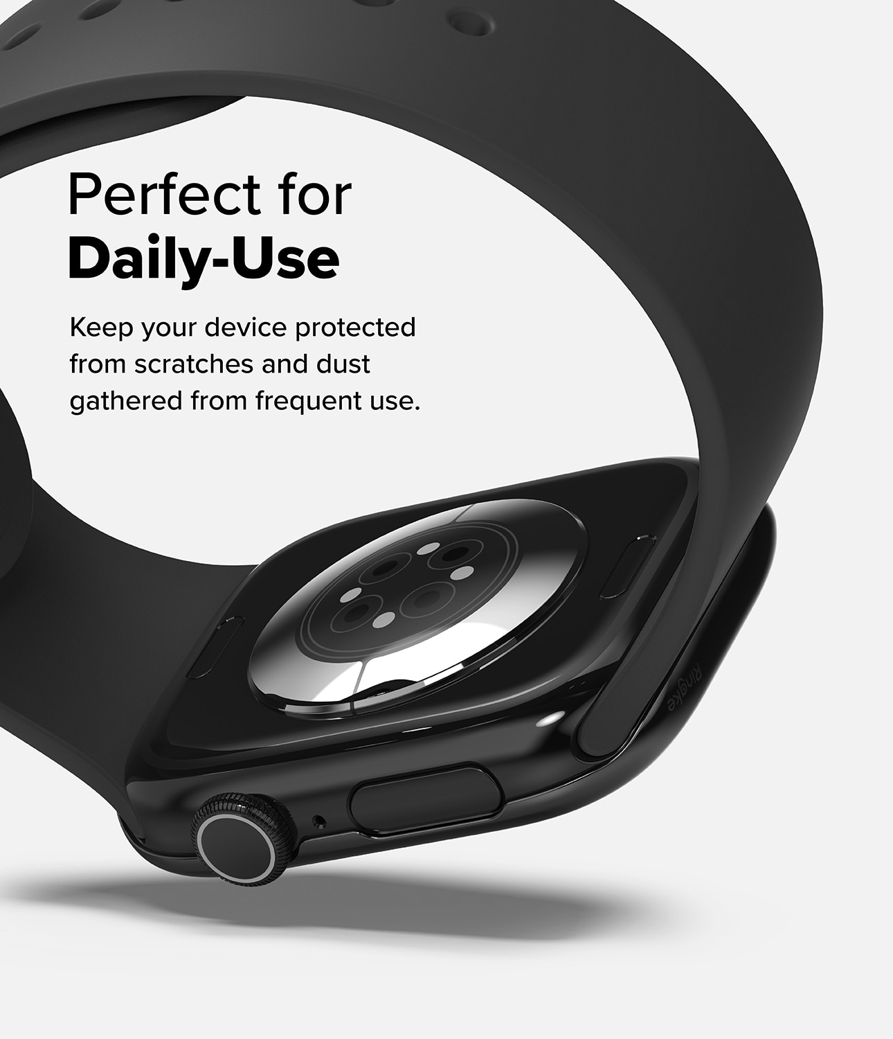 Apple Watch Series 10 42mm Bezel Styling Glossy Black