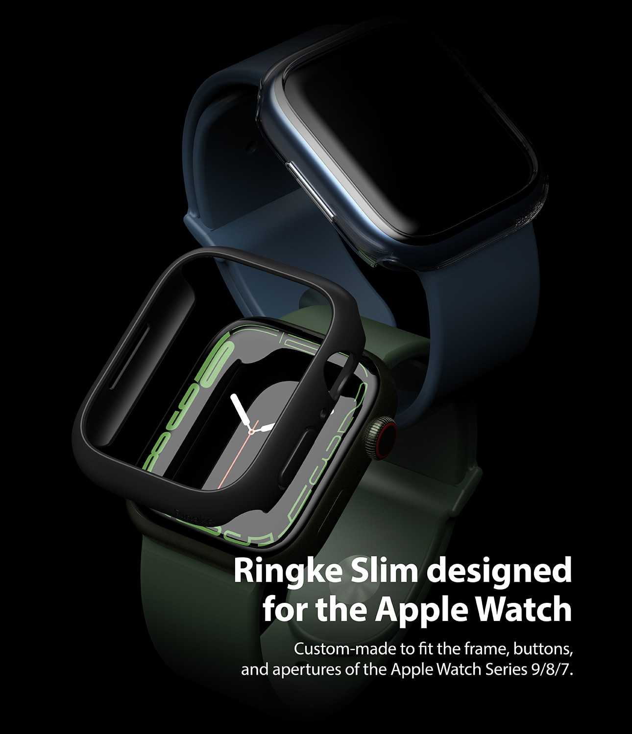 Apple Watch Series 9 45mm Slim Case (2-pack) Multi/Pattern