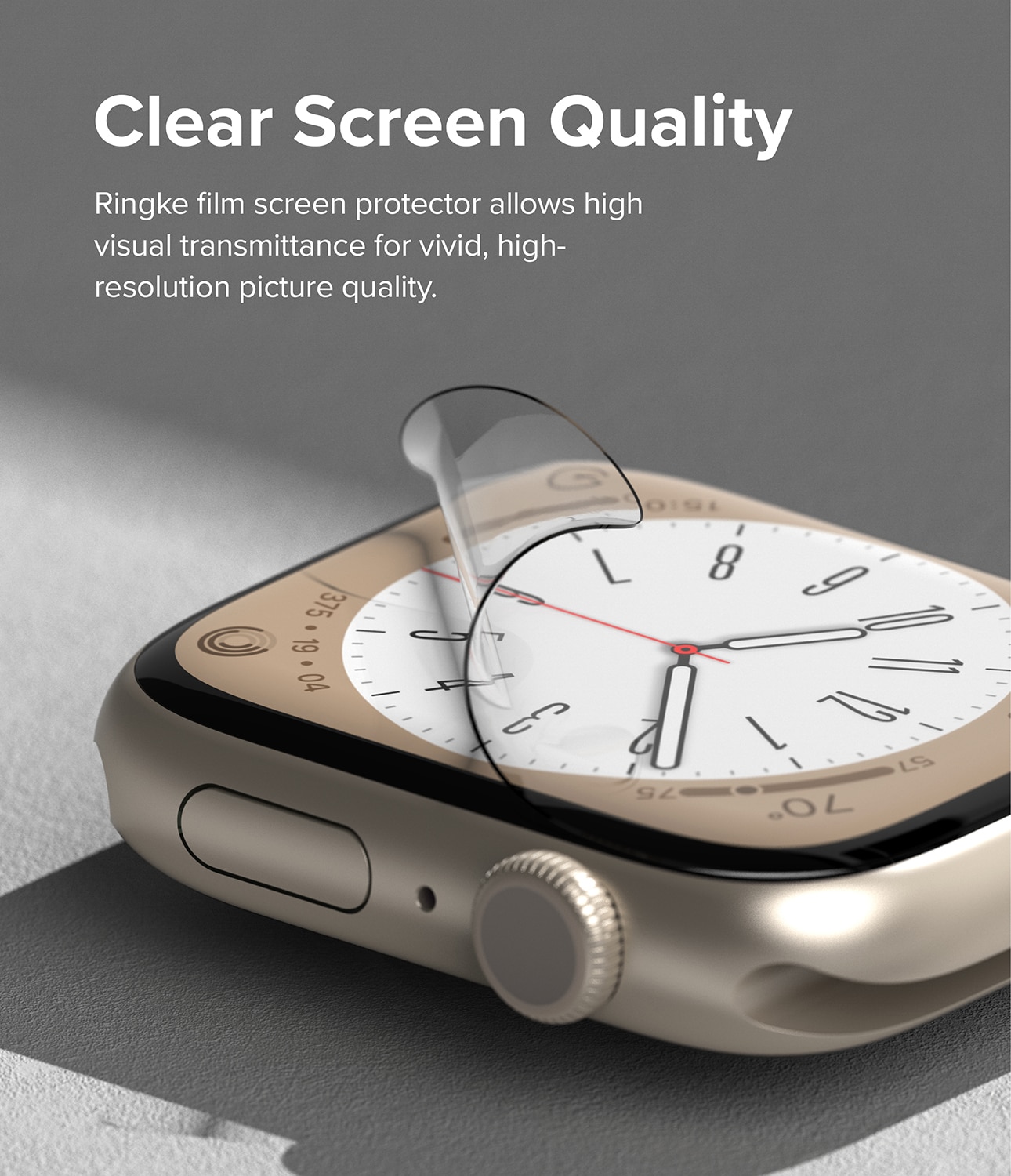 Apple Watch 41mm Series 9 Dual Easy Screen Protector (3-pack)