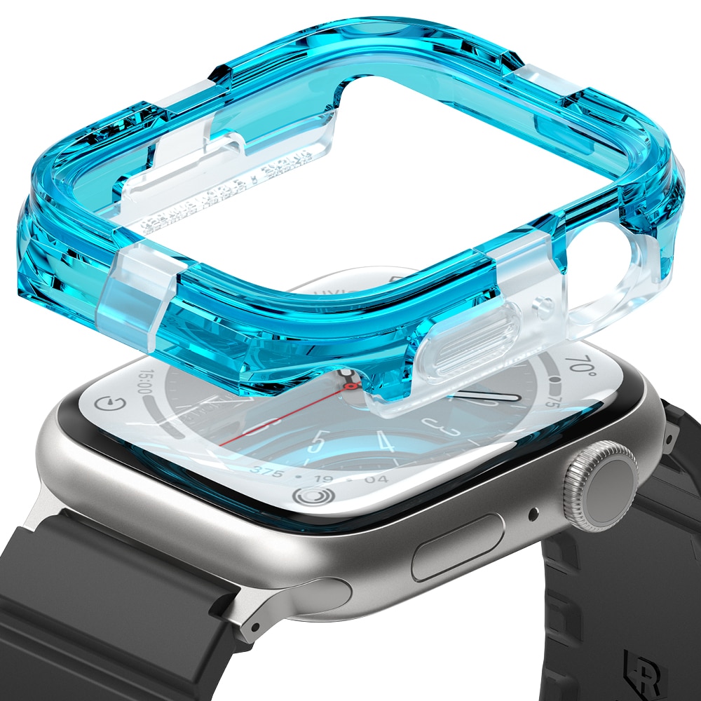 Apple Watch 44 mm Fusion Bumper Neon Blue