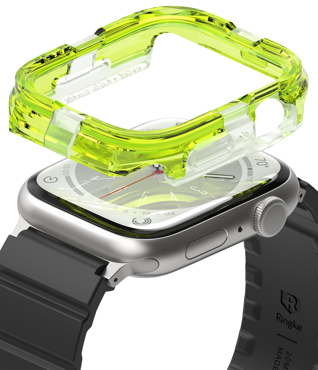 Apple Watch 44 mm Fusion Bumper Neon Green