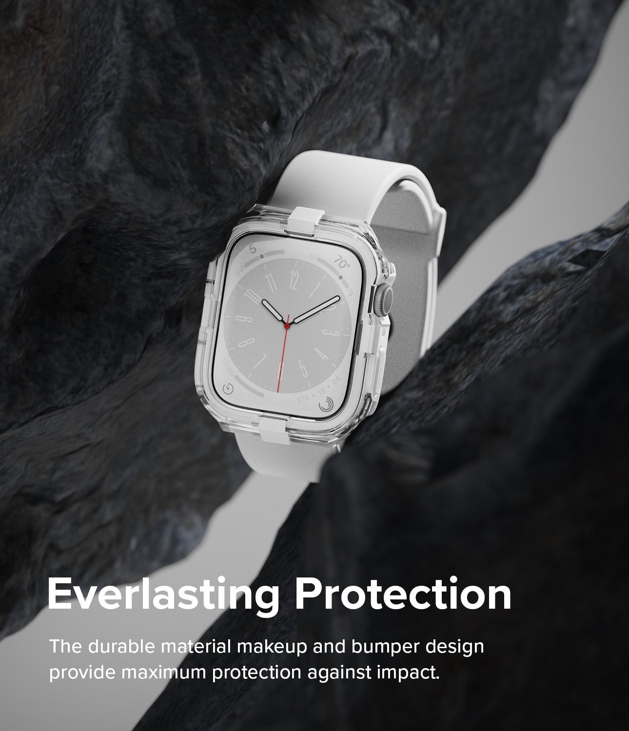 Apple Watch 45mm Series 7 Fusion Bumper White