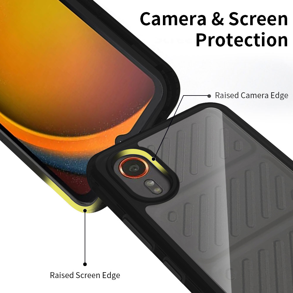 Samsung Galaxy Xcover 7 BX3 Shockproof Rugged Case Black