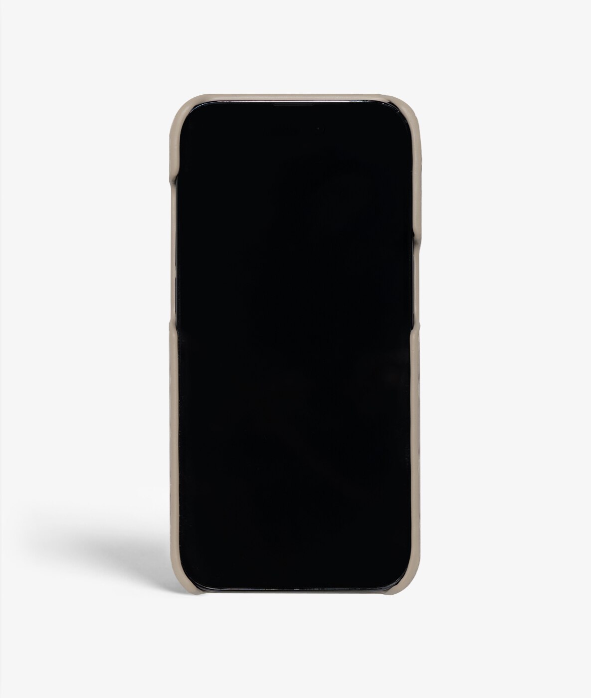 iPhone 13 Pro Max Case Croco Grey