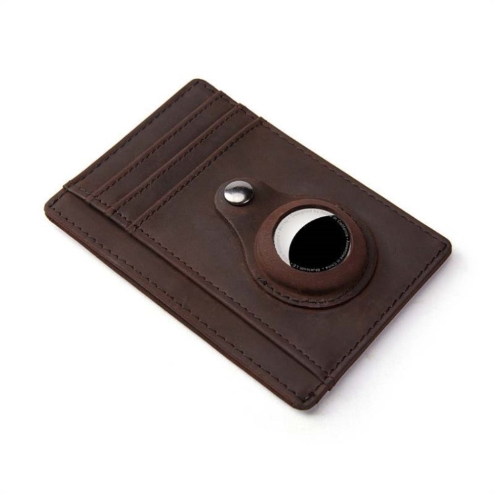 AirTag Slim Cardholder Brown