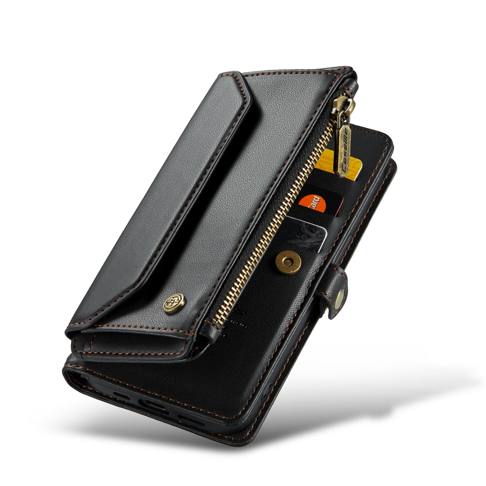 iPhone 15 Pro Wallet Case Black