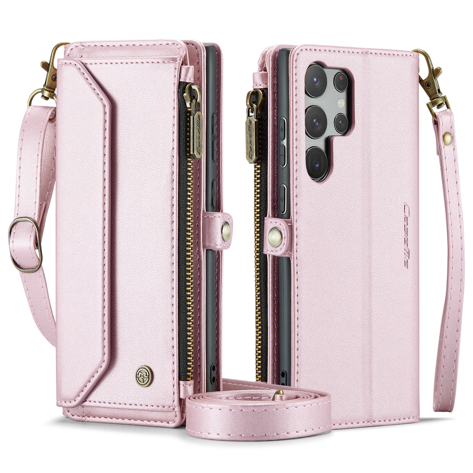 Samsung Galaxy S23 Ultra Wallet Case Pink