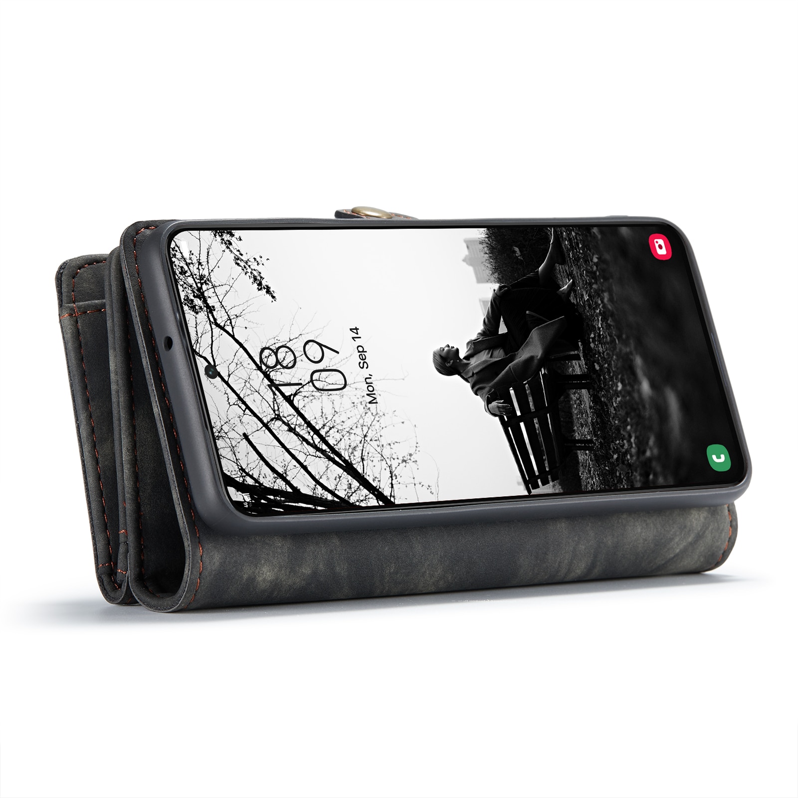 Samsung Galaxy S22 Multi-slot Wallet Case Grey