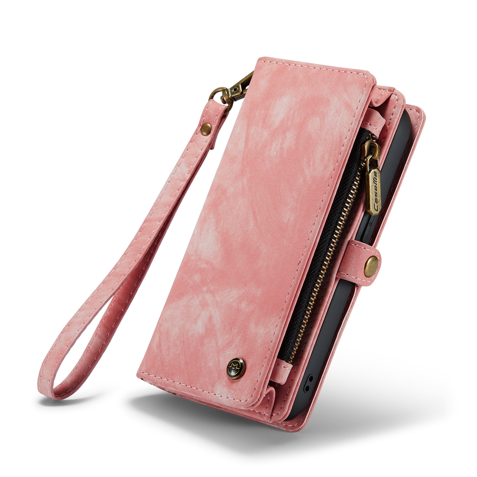 iPhone 14 Pro Multi-slot Wallet Case Pink