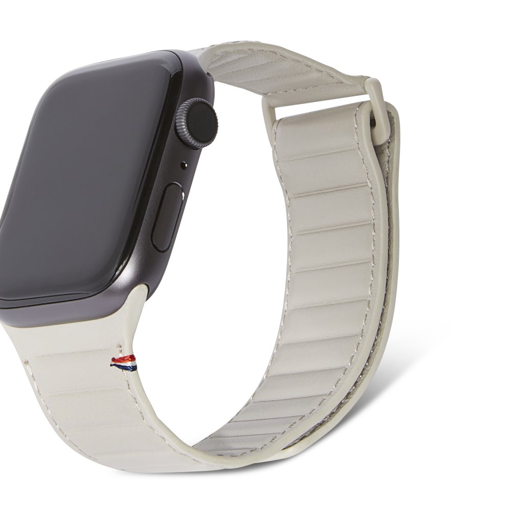 Leather Magnetic Traction Strap Apple Watch 40mm Clay