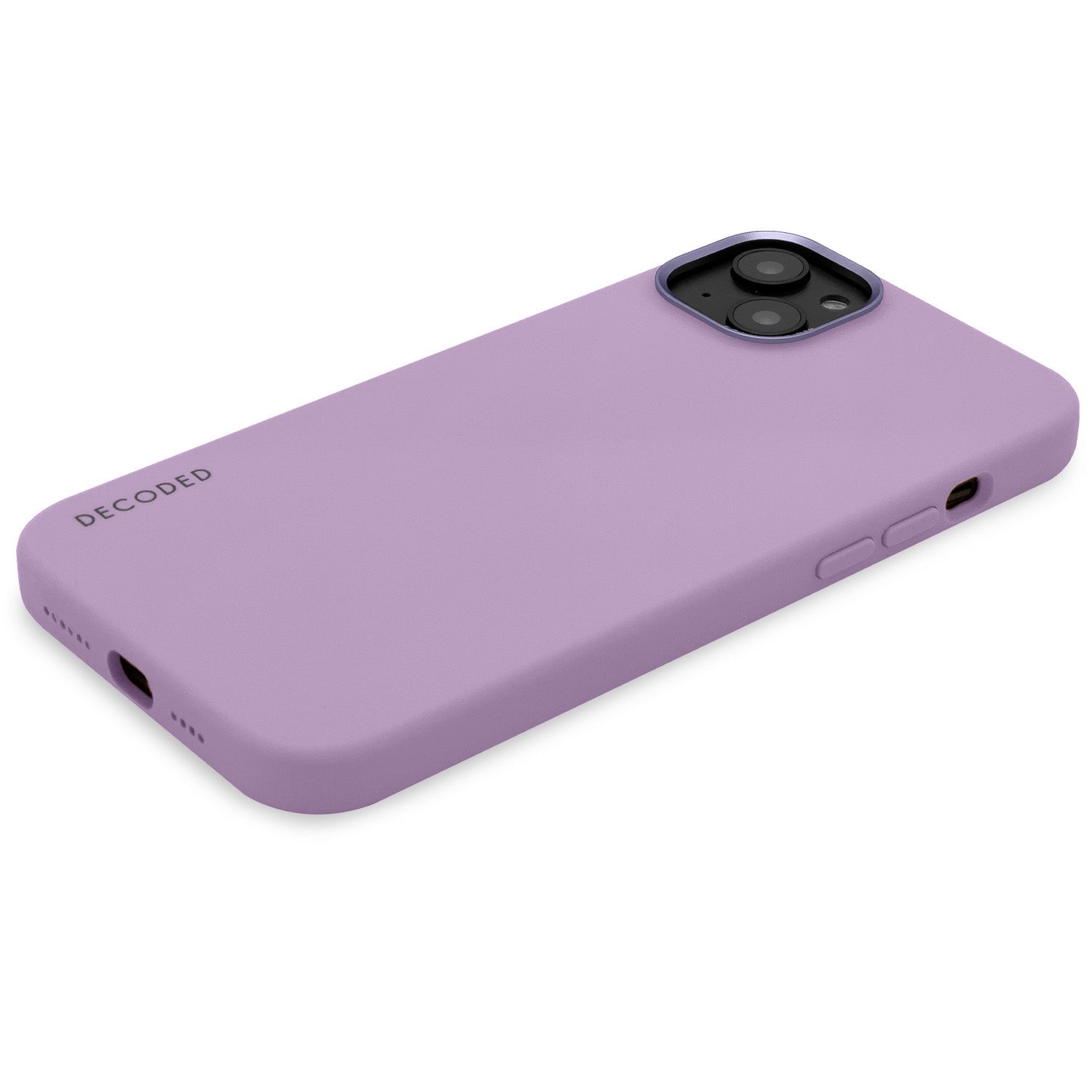 AntiMicrobial Silicone Back Cover MagSafe iPhone 14 Lavender