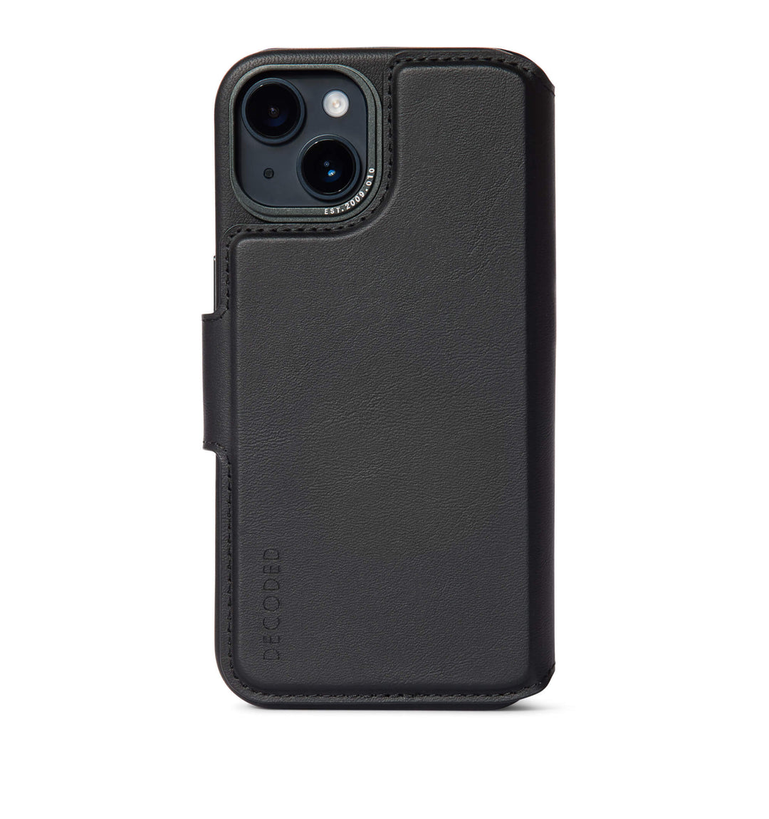 iPhone 14 Detachable Wallet Leather Black