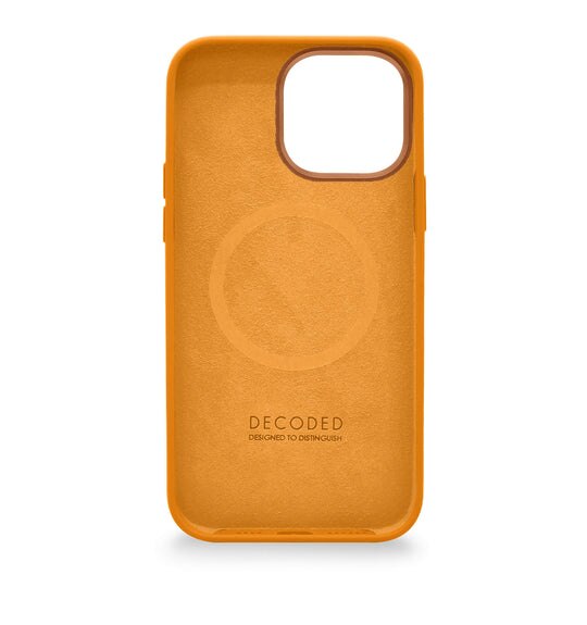 iPhone 14 Pro AntiMicrobial Silicone Back Cover Apricot