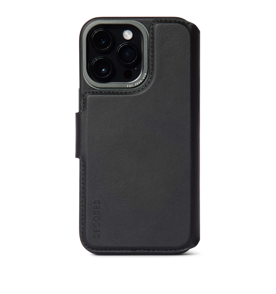 iPhone 14 Pro Detachable Wallet Leather Black