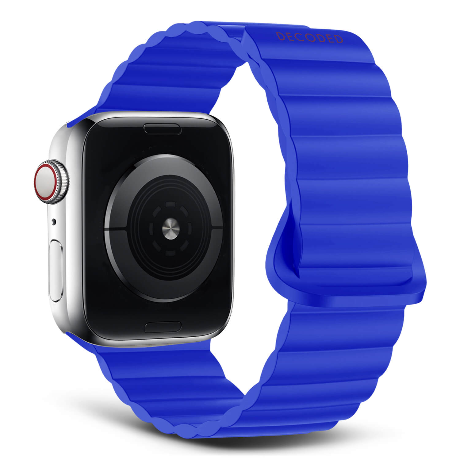 Silicone Traction Loop Strap Apple Watch 41mm Series 8 Galactic Blue
