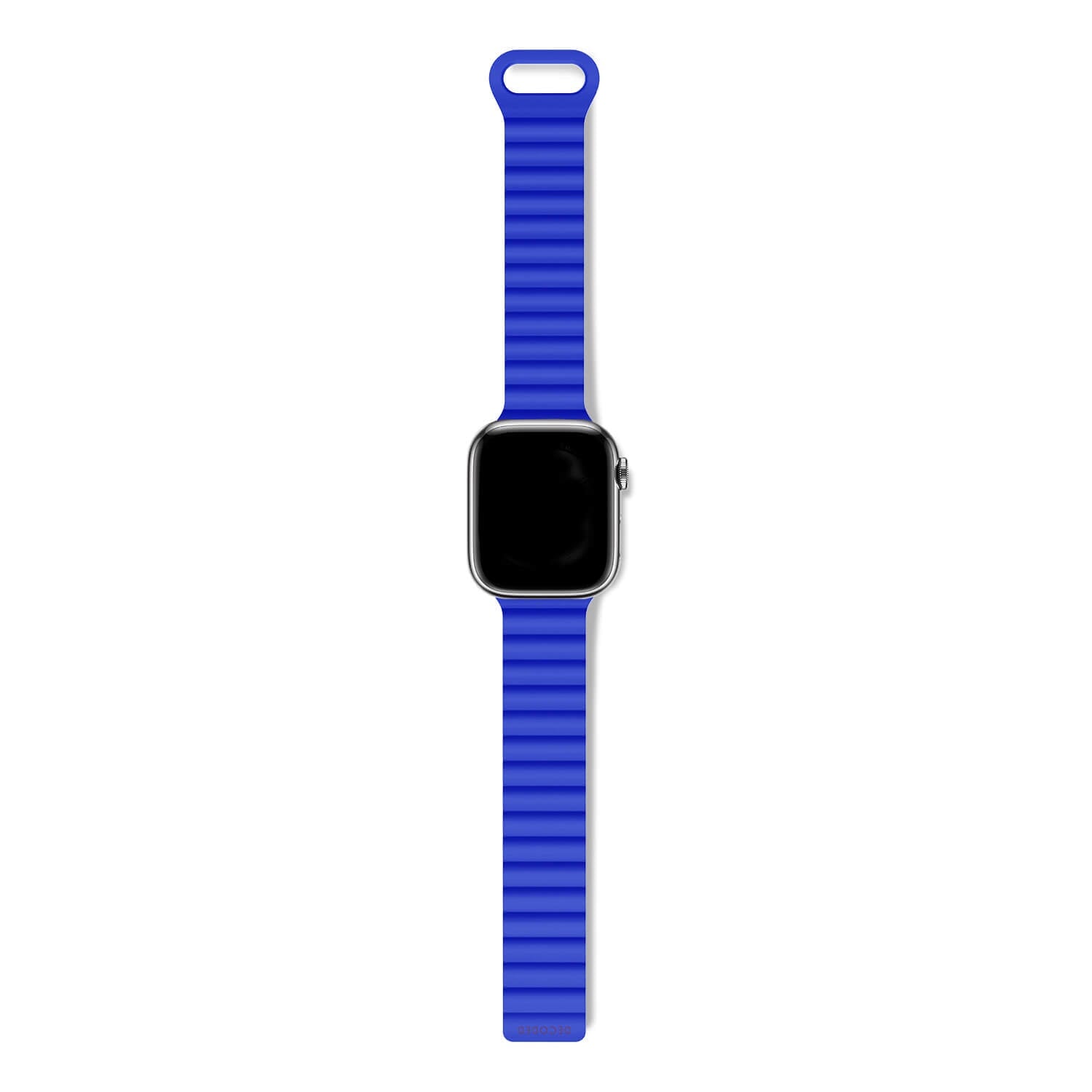 Silicone Traction Loop Strap Apple Watch SE 44mm Galactic Blue