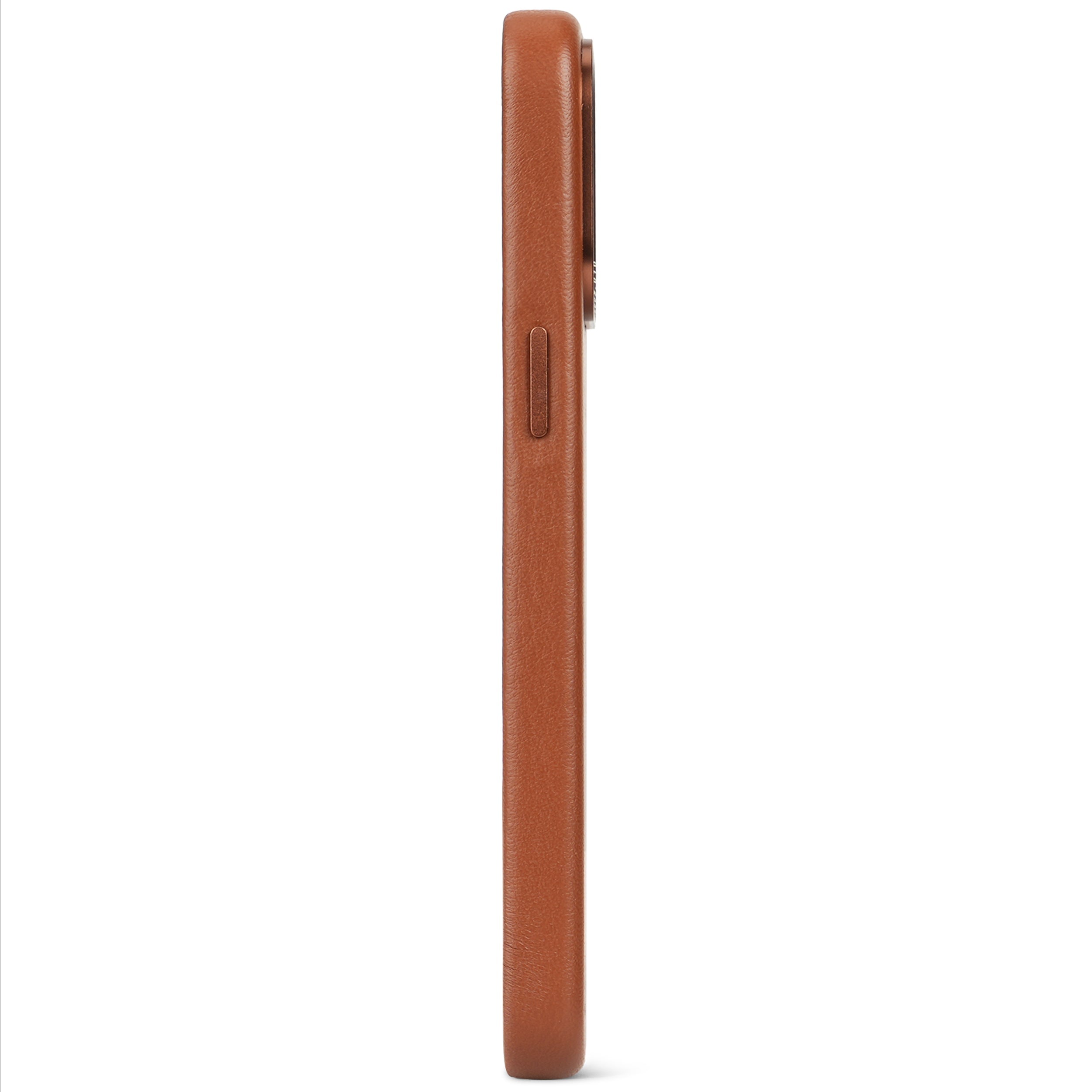 iPhone 15 Leather Back Cover Tan