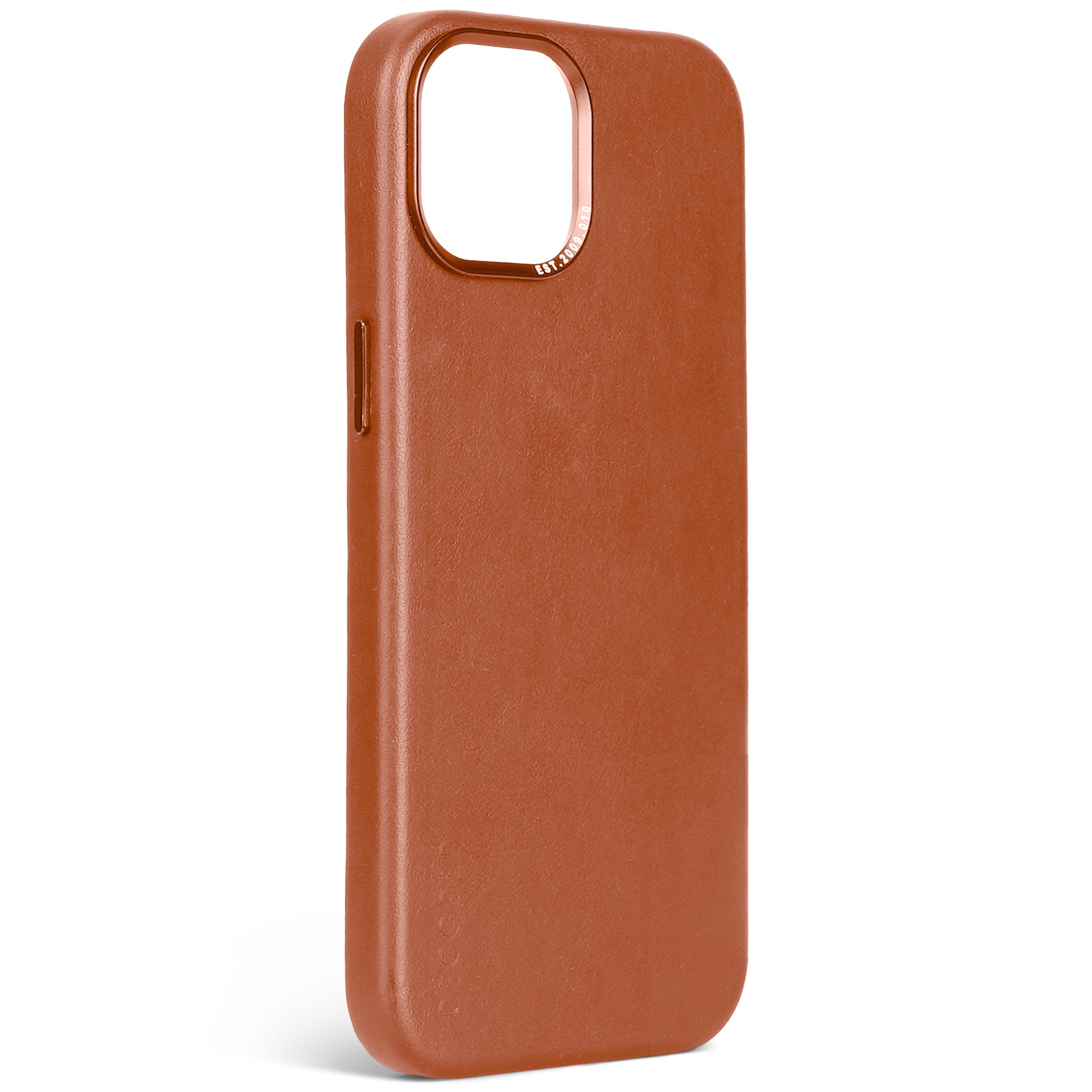 iPhone 15 Leather Back Cover Tan