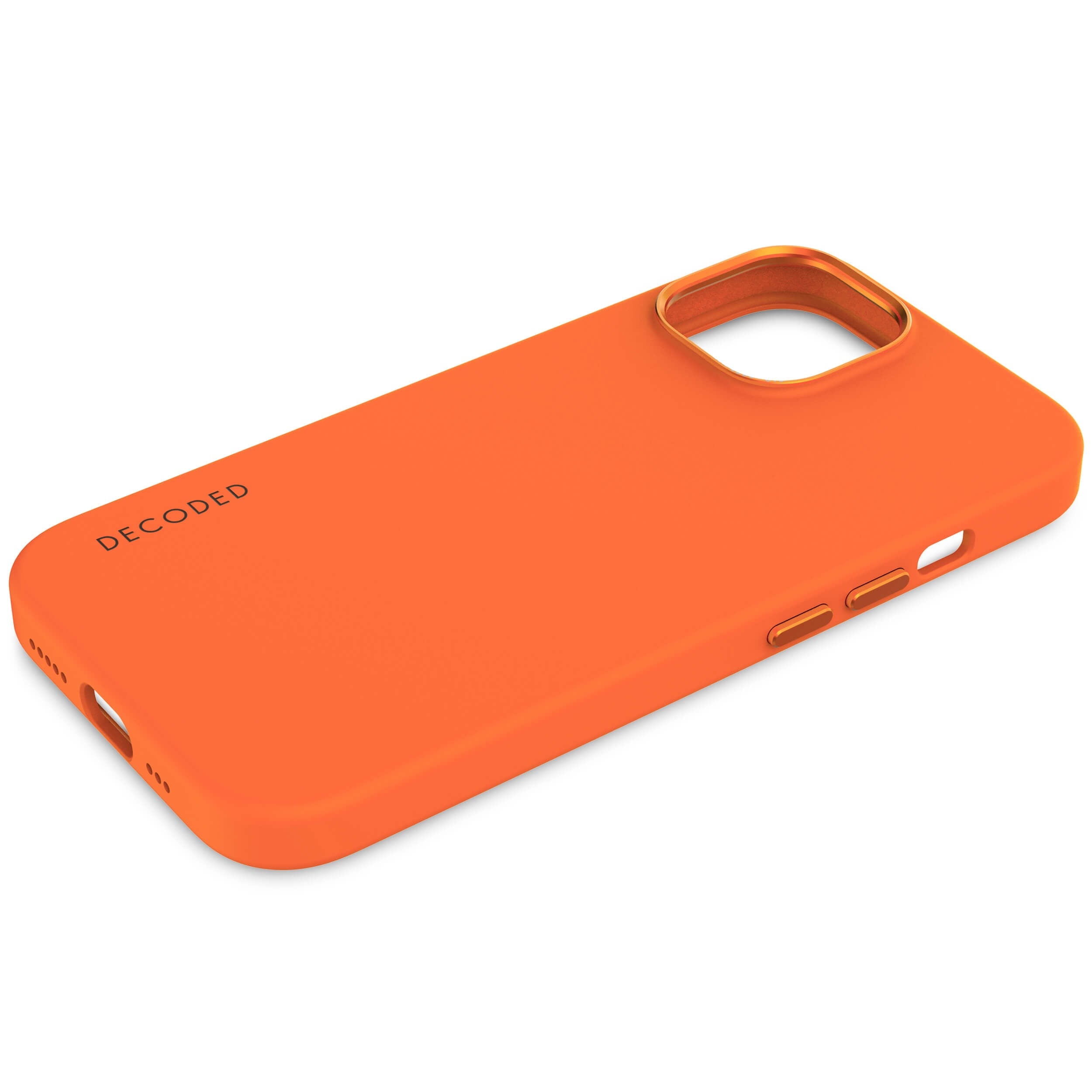 iPhone 15 AntiMicrobial Silicone Back Cover Apricot