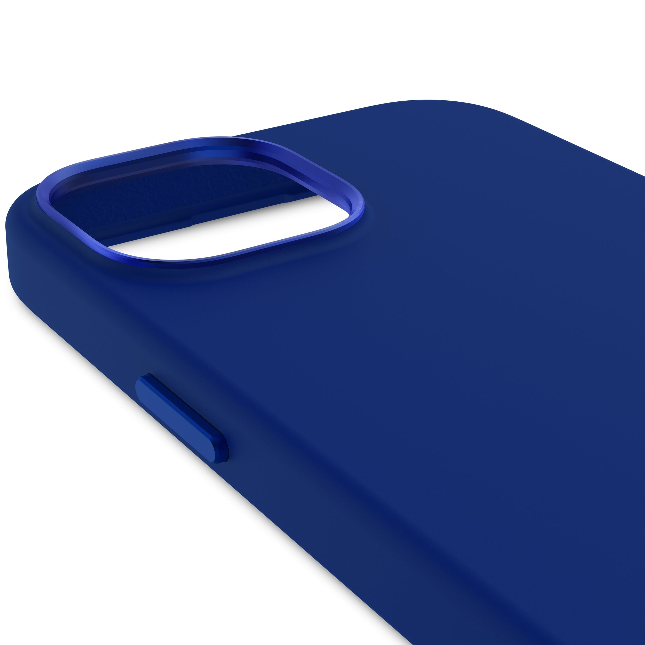 iPhone 15 AntiMicrobial Silicone Back Cover Galactic Blue