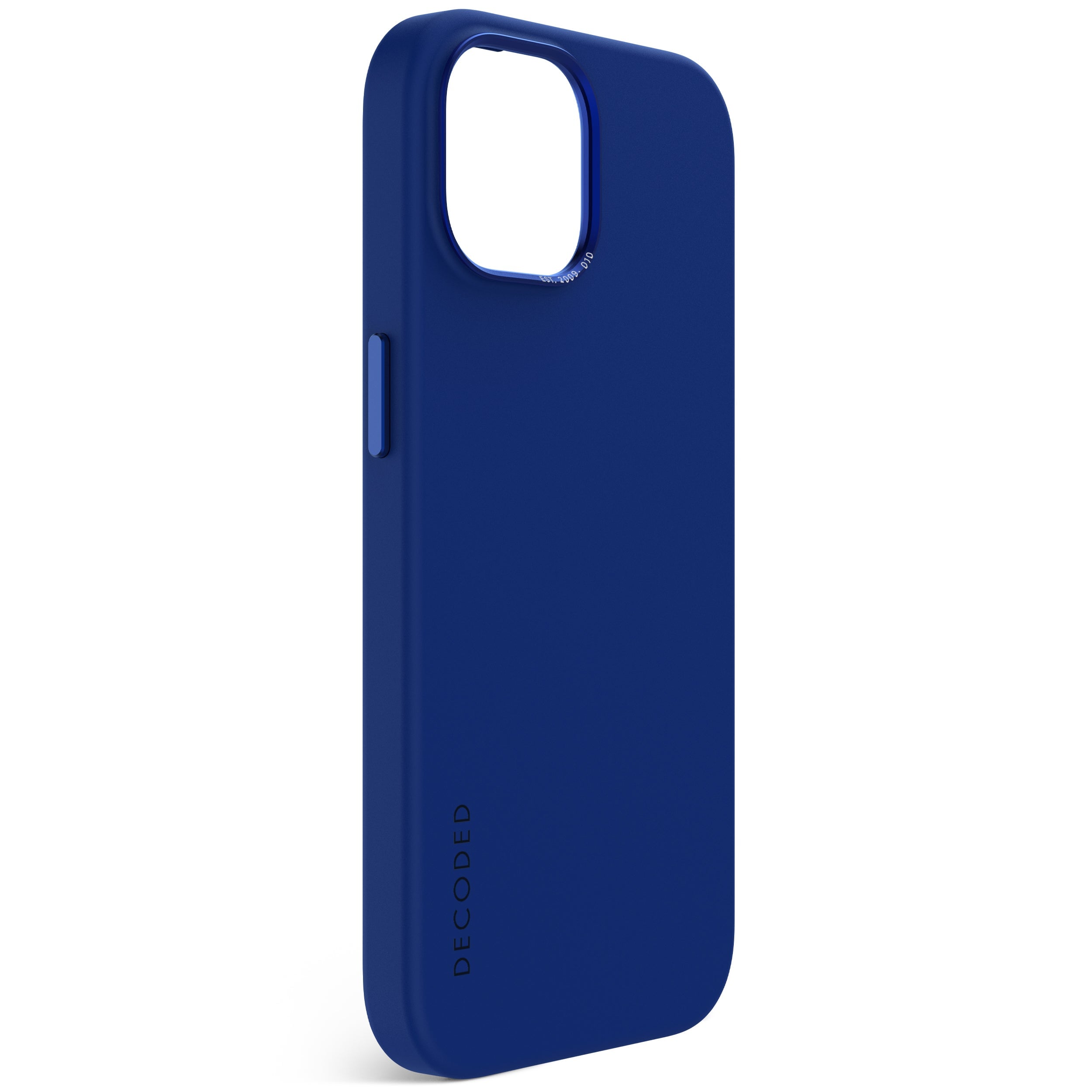 iPhone 15 AntiMicrobial Silicone Back Cover Galactic Blue