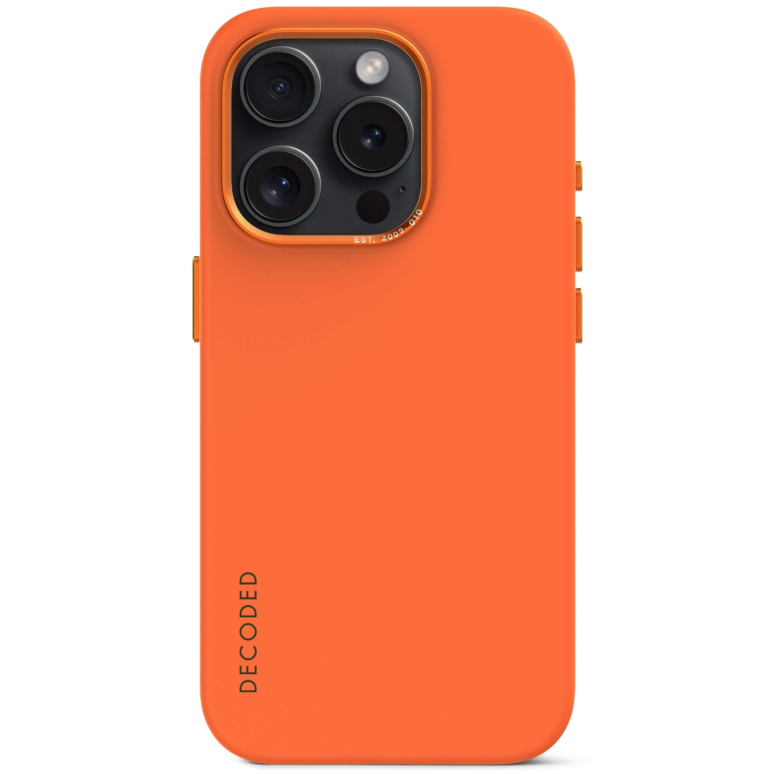 iPhone 15 Pro AntiMicrobial Silicone Back Cover Apricot
