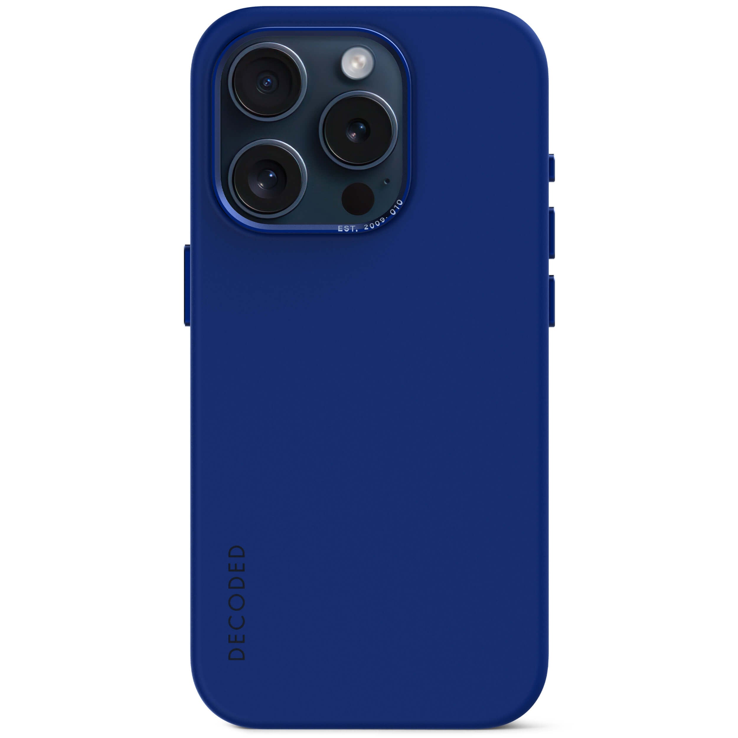 iPhone 15 Pro AntiMicrobial Silicone Back Cover Galactic Blue