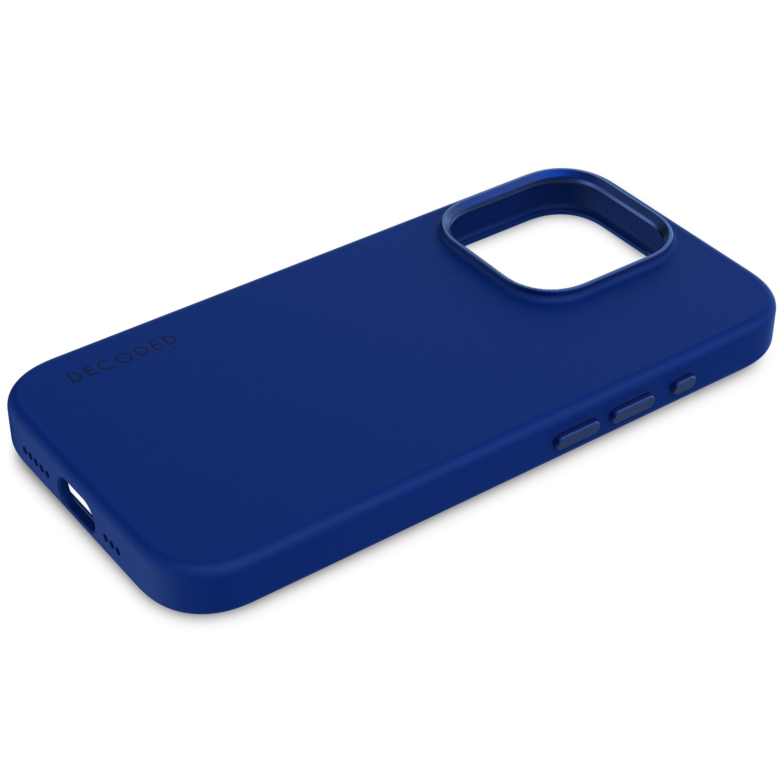 iPhone 15 Pro AntiMicrobial Silicone Back Cover Galactic Blue